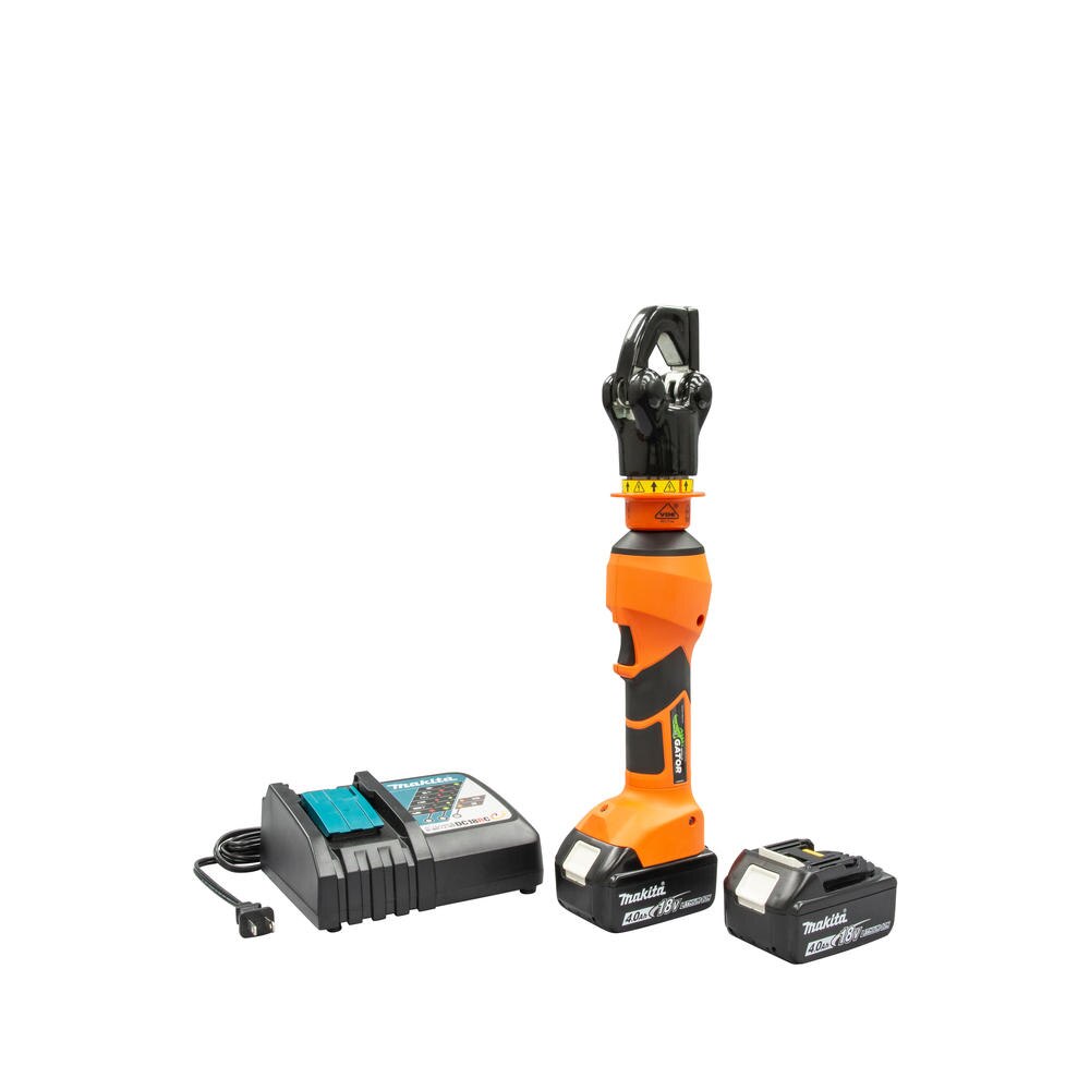 Greenlee EK6IDCVX11 6 Ton Insulated Crimper w/6ID Head & 120V Charger