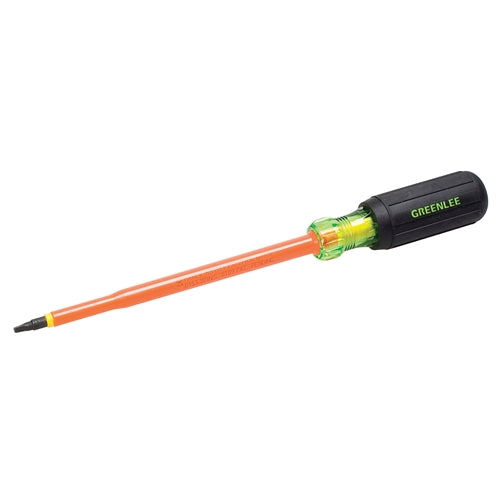 Greenlee 0353-32-INS #1X6" Insulated Square Tip Screwdriver