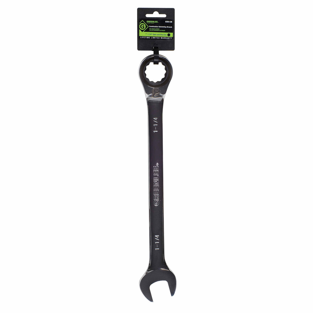 Greenlee 0354-26 1-1/4" Combination Ratcheting Wrench