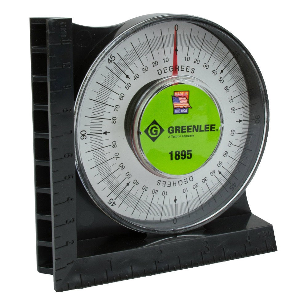 Greenlee 1895 Protractor with Magnetic Base