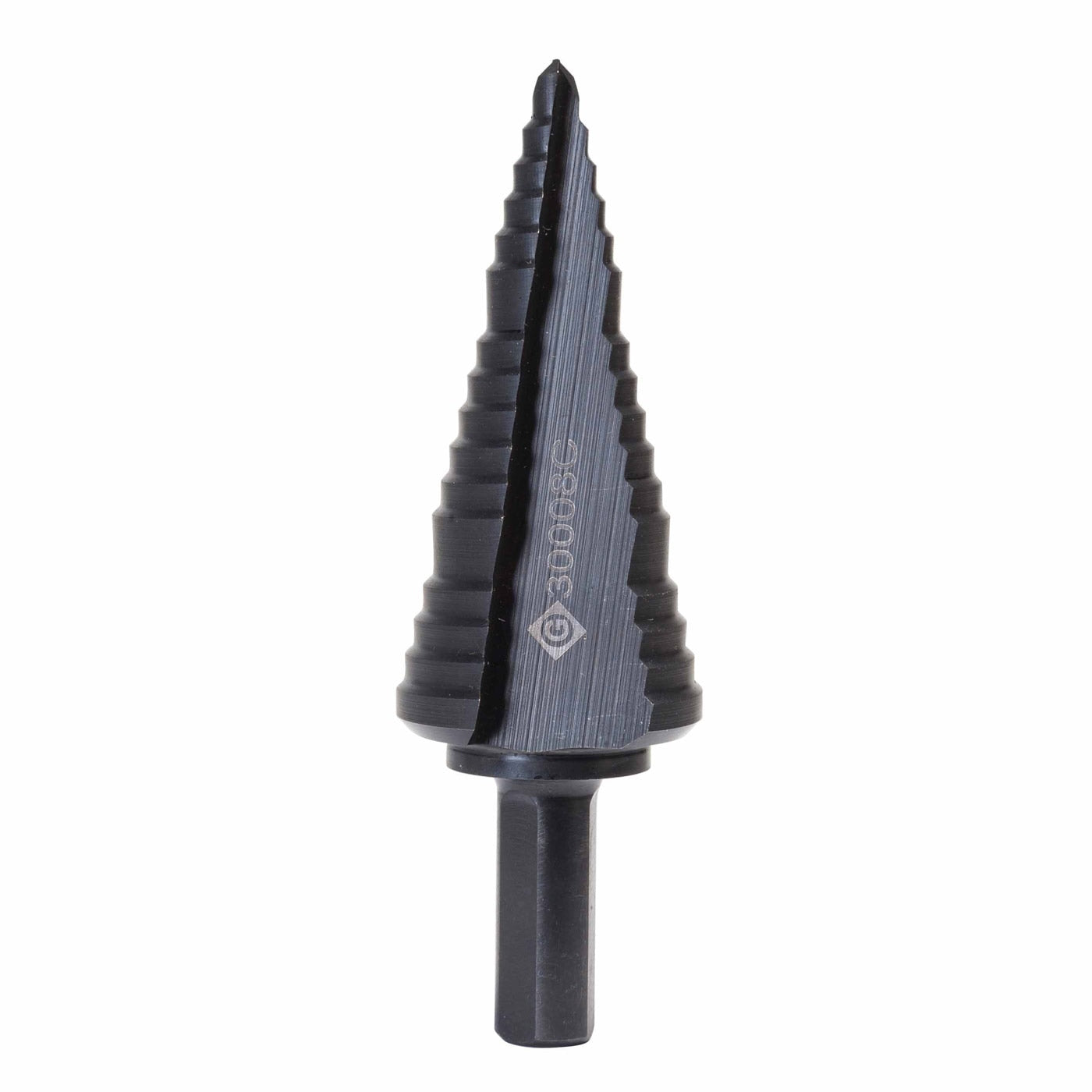 Greenlee 30008C #8 XT Cobalt Step Bit - 1/2", 7/8", 1-1/8" - 2