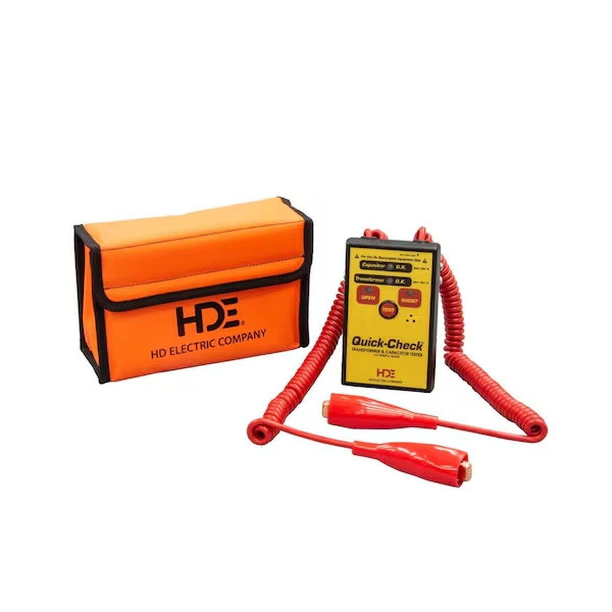Greenlee QC-MAN-N Quick-Check Transformer and Capacitor Tester with Manual Self-Test 6 VDC