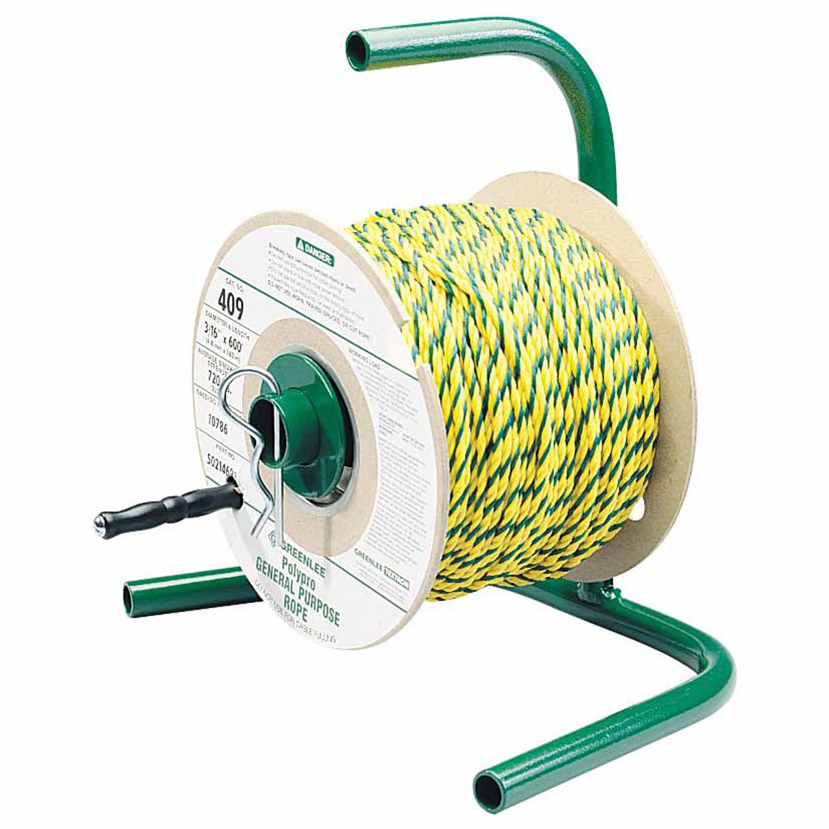 Greenlee 409 Poly Pro Rope 3/16 X 600 Feet
