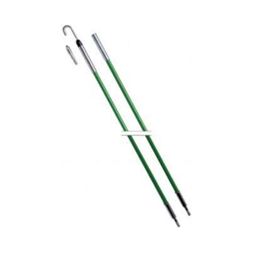 Greenlee 540-24 24' Fish Stix Kit with Bullet Nose and J Hook Threaded Tips