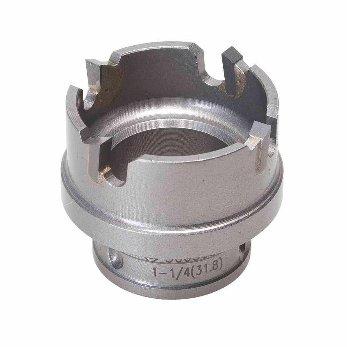 Greenlee 645-1-1/4 1-1/4" Quick Change Stainless Steel Carbide-Tipped Hole Cutter