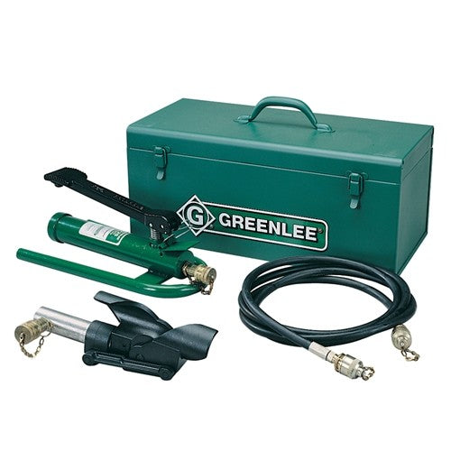 Greenlee 800F1725 Hydraulic Cable Bender with Foot Pump, Hose Unit and Storage Box