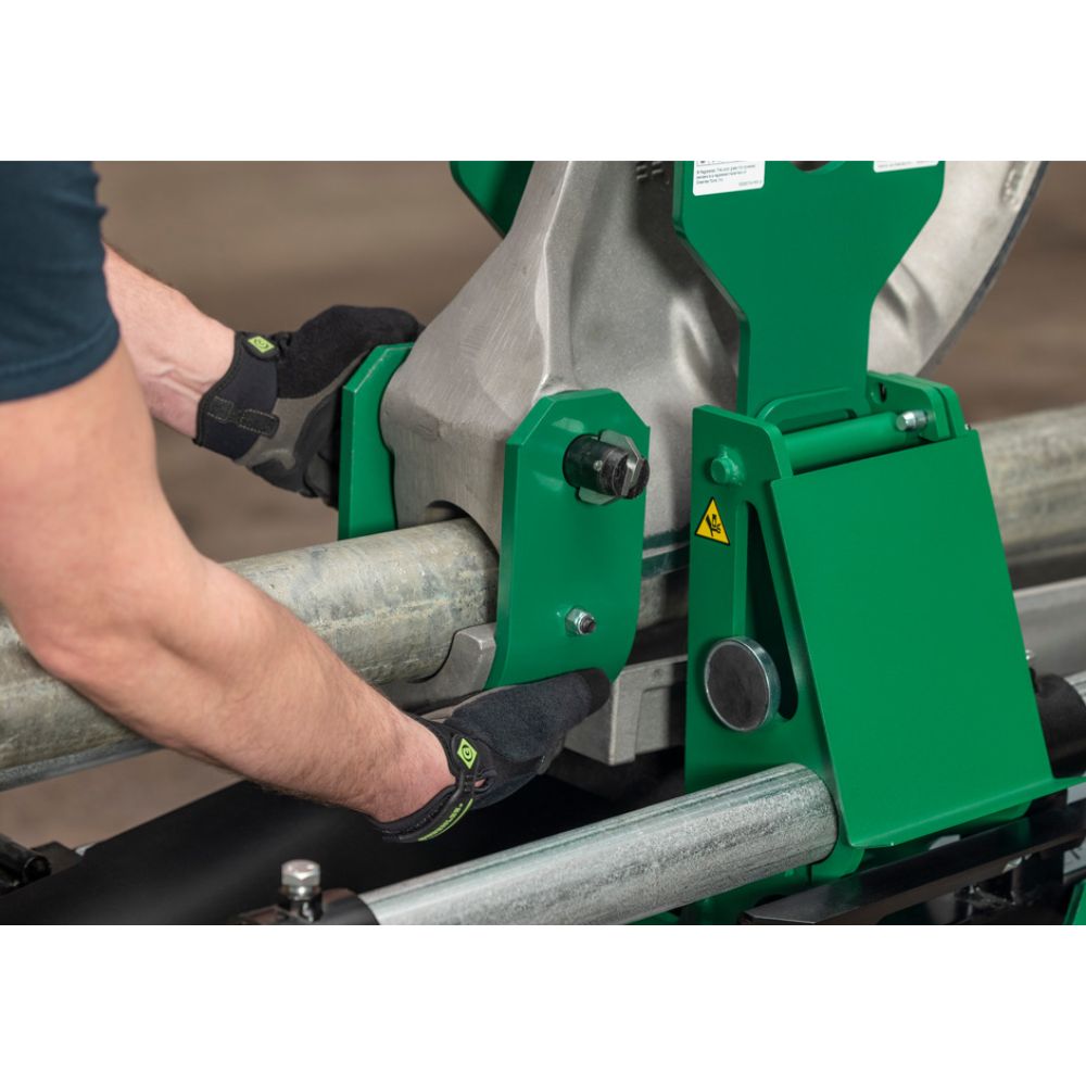 Greenlee 881GXDE980 Cam-Track Bender for 2-1/2", 3", and 4" with Hydraulic Pump