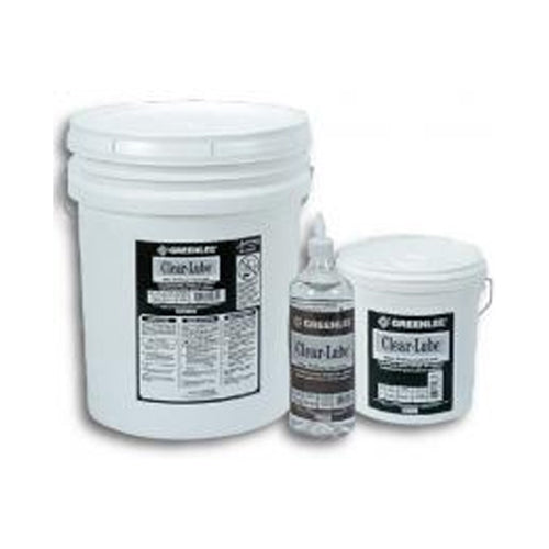 Greenlee CLR-1 Clear Lube Pulling Lubricant - 1 Gallon
