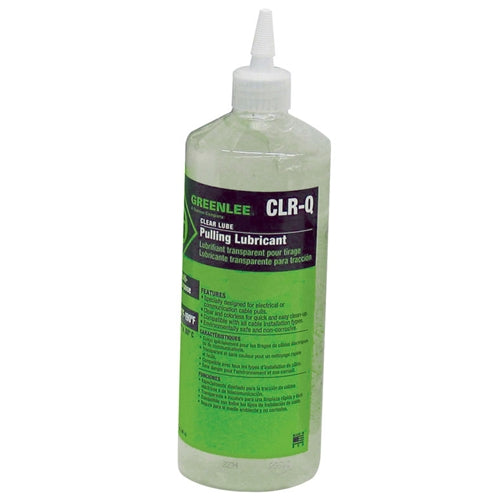 Greenlee CLR-Q 1 Quart Clear Lube Pulling Lubricant