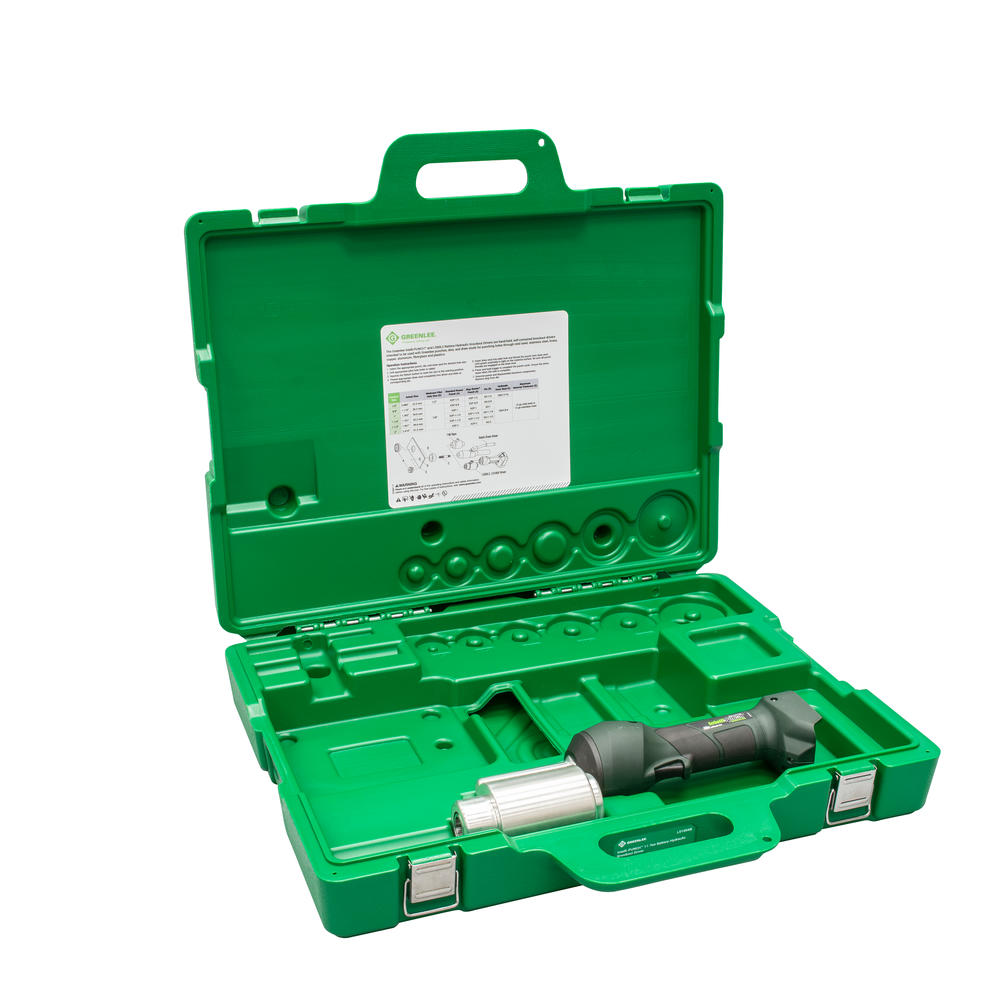 Greenlee LS100XB INTELLIPUNCH 11-Ton Tool with Case